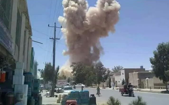 ۱۵ نفر در انفجار انتحاری داعش در شهر قندهار کشته و زخمی شدند
