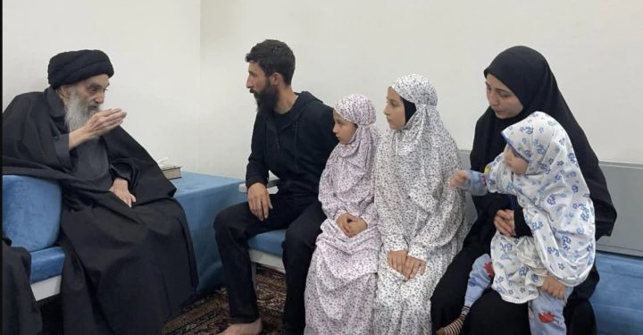 ابراز تاسف آیت‌الله سیستانی نسبت به ناتوانی جهانیان در توقف جنگ غزه