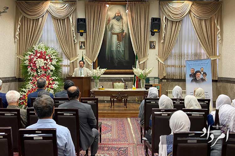 آیین پُرسه رییس جمهور و همراهان در تهران برگزار شد