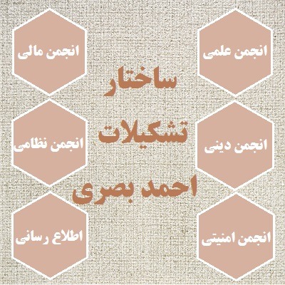 ساختار تشکیلات احمد بصری