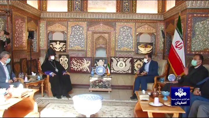 دیدار استاندار اصفهان با پیشوایان ادیان توحیدی