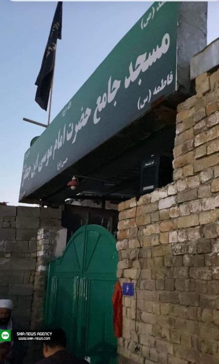 طالبان مسجد شیعیان را پلمب کرد 