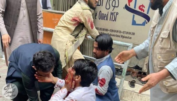 ۵۷ زخمی در انفجار سرای شهزاده کابل