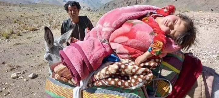 آوارگی پنج هزار شیعه هزاره در کوه های بلخاب