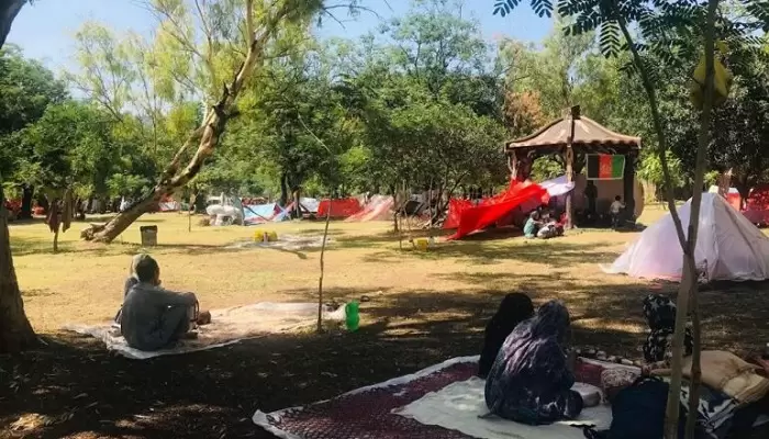 اعتراض پناه‌جویان شیعه هزاره افغانستانی در پاکستان