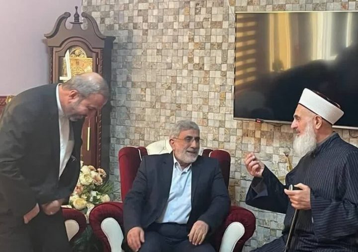 دیدار سردار قاآنی با مفتی اهل سنت عراق
