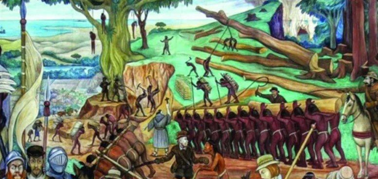 جنایات استعمار اسپانیا برای ترویج مسیحیت