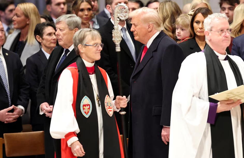 واکنش ترامپ به دعای کشیش کلیسای جامع واشنگتن برای رعایت حقوق مهاجران