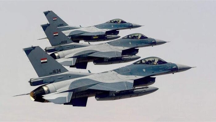 هلاکت سرکردگان داعش در حمله هوایی ارتش عراق به شرق صلاح‌الدین